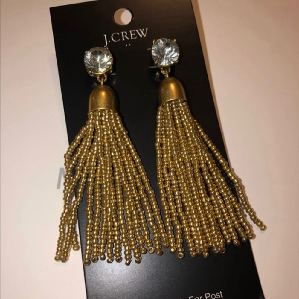 J. Crew Tassel Earrings